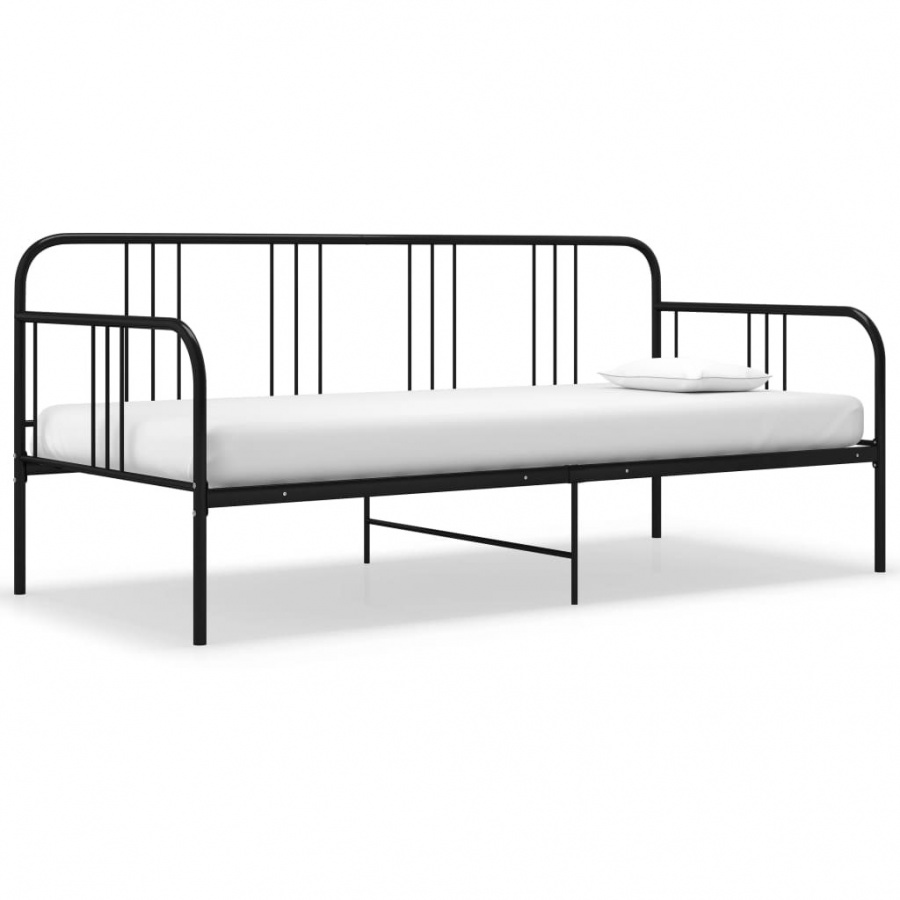 Фото - Каркас для ліжка VIDA Rama sofy, czarna, metalowa, 90x200 cm 