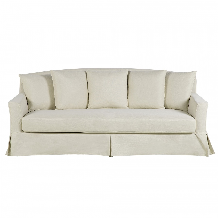 Zdjęcia - Sofa BLmeble  trzyosobowa beżowa GILJA B154514 