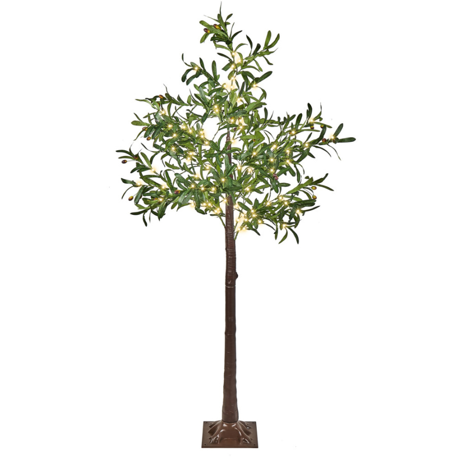 Zdjęcia - Dekoracje ogrodu i dekoracje zewnętrzne BLmeble Dekoracja ogrodowa led drzewko ze światełkami 180 cm zielona celioni B557695 