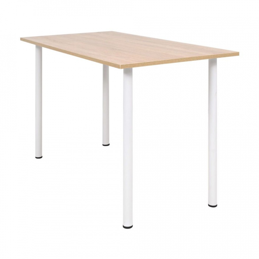 Фото - Обідній стіл VIDA Stół jadalniany 120 x 60 x 73 cm, dębowy i biały 