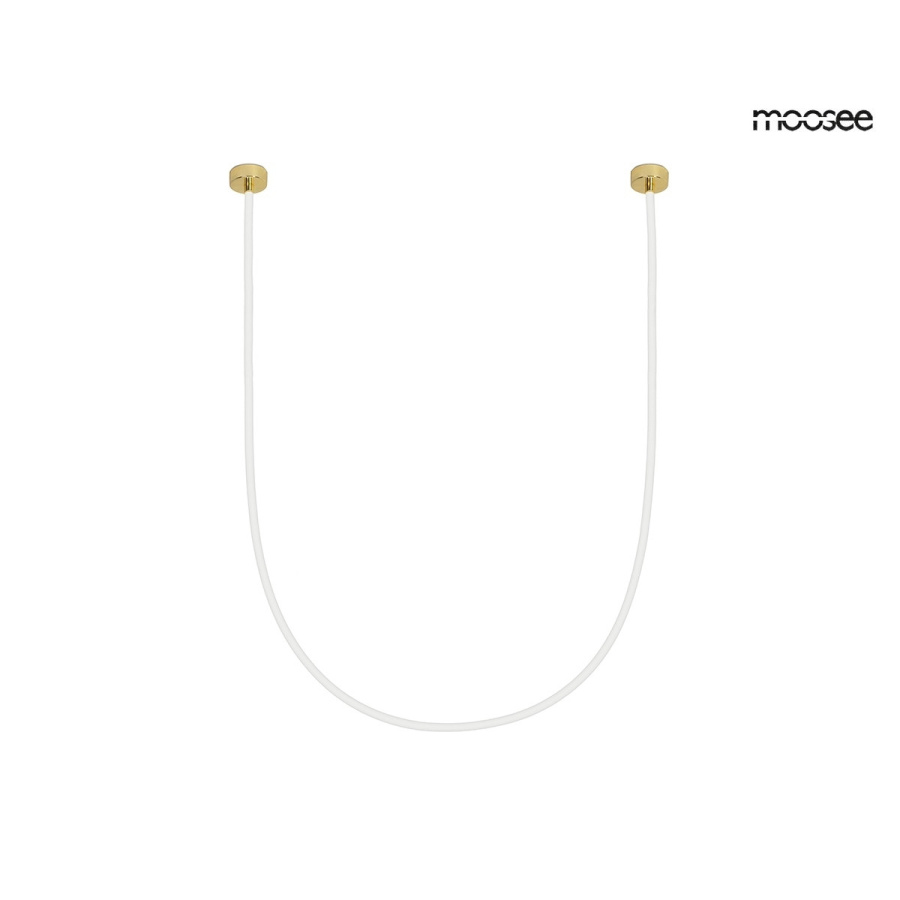 Moosee lampa wisząca lasso 600 smart złota