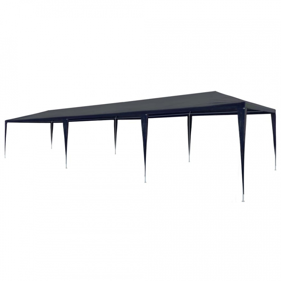 Namiot imprezowy, 3 x 9 m, PE, niebieski 1 Namiot imprezowy, 3 x 9 m, PE, niebieski