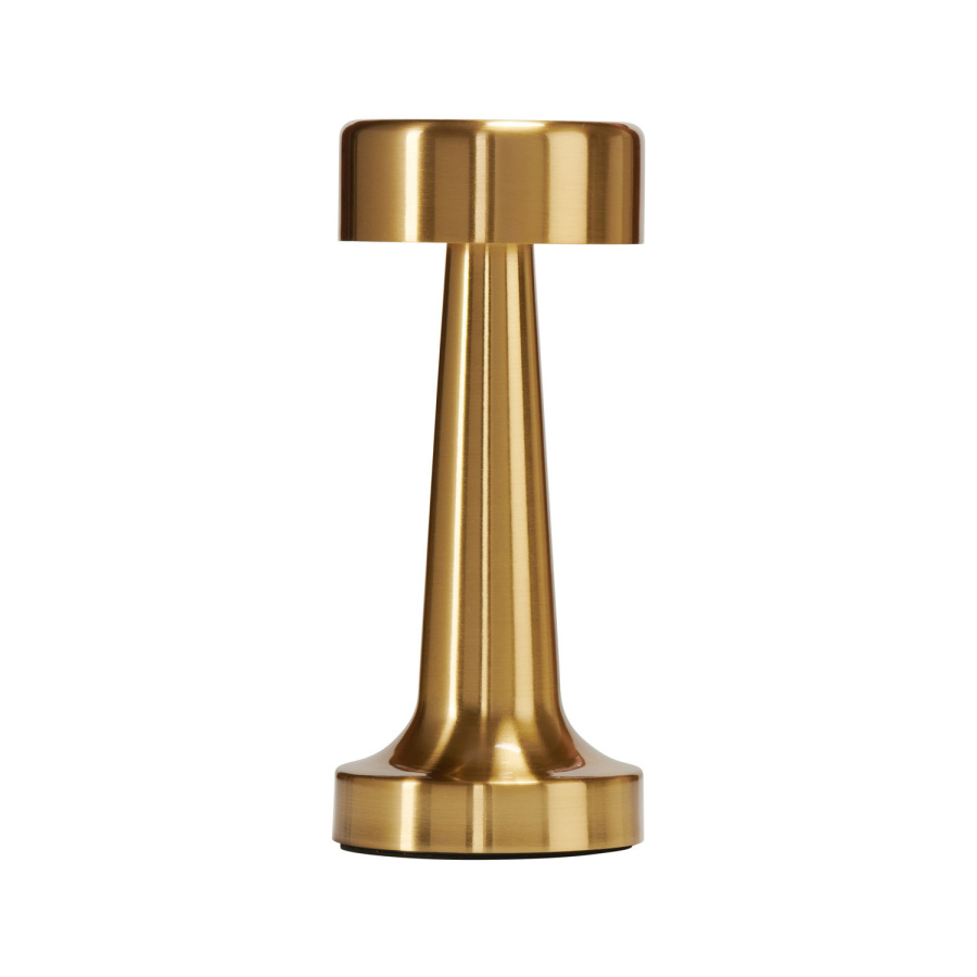 Lampa stołowa tavolo a led dotykowa złota 21 cm