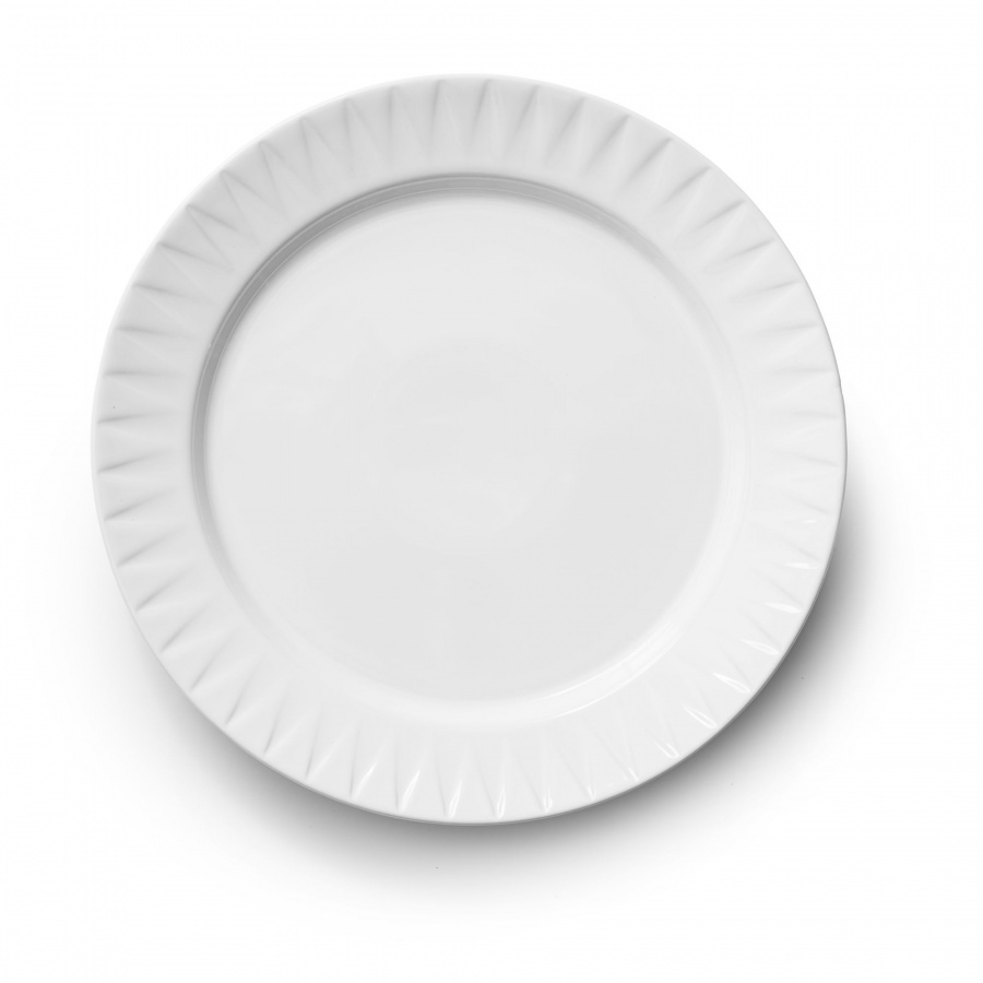 Фото - Інший столовий посуд Sagaform Talerz, biały, ceramika, śred. 27,5 cm 