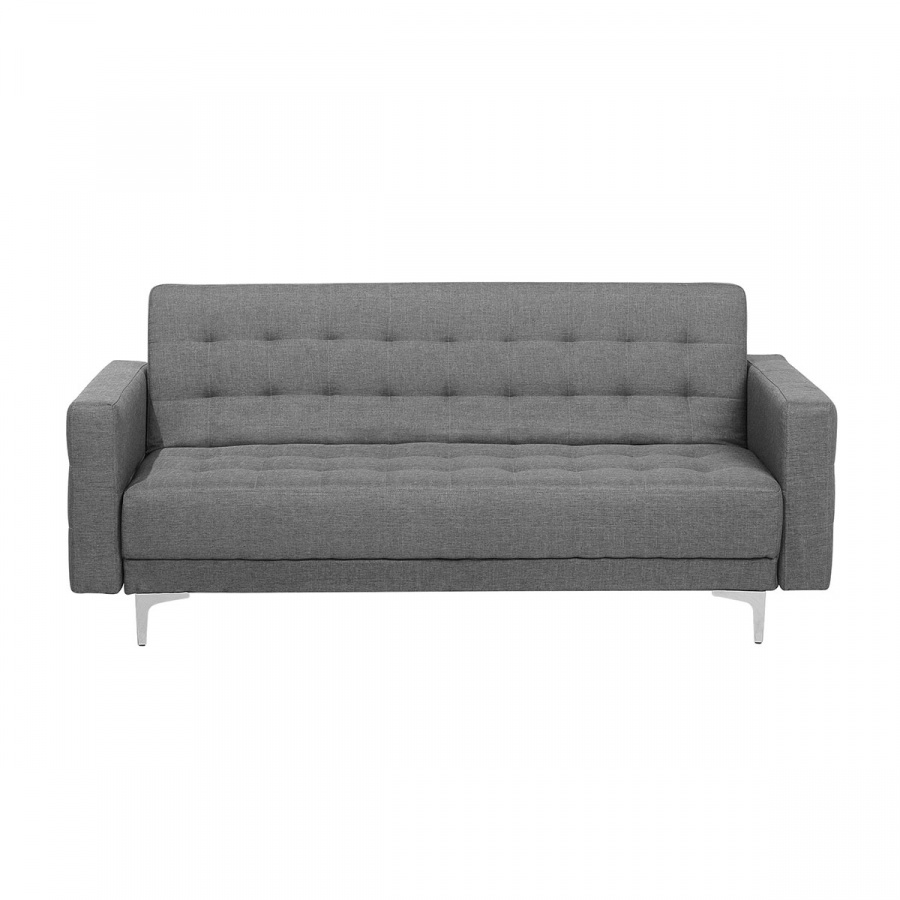 Zdjęcia - Sofa BLmeble  trzyosobowa tapicerowana jasnoszara ABERDEEN B112982 