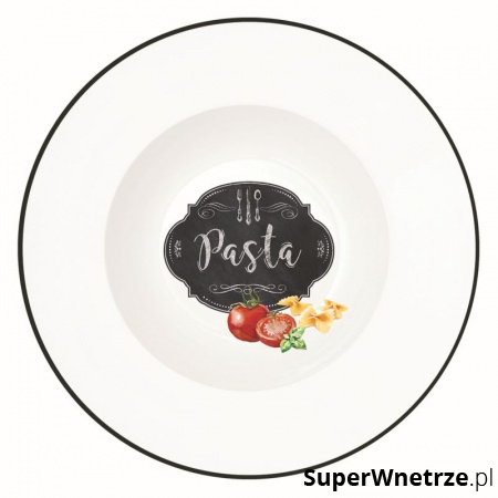 Фото - Посуд для сервіровки Nuova R2S Misa porcelanowa duża Pasta  Kitchen Basics 