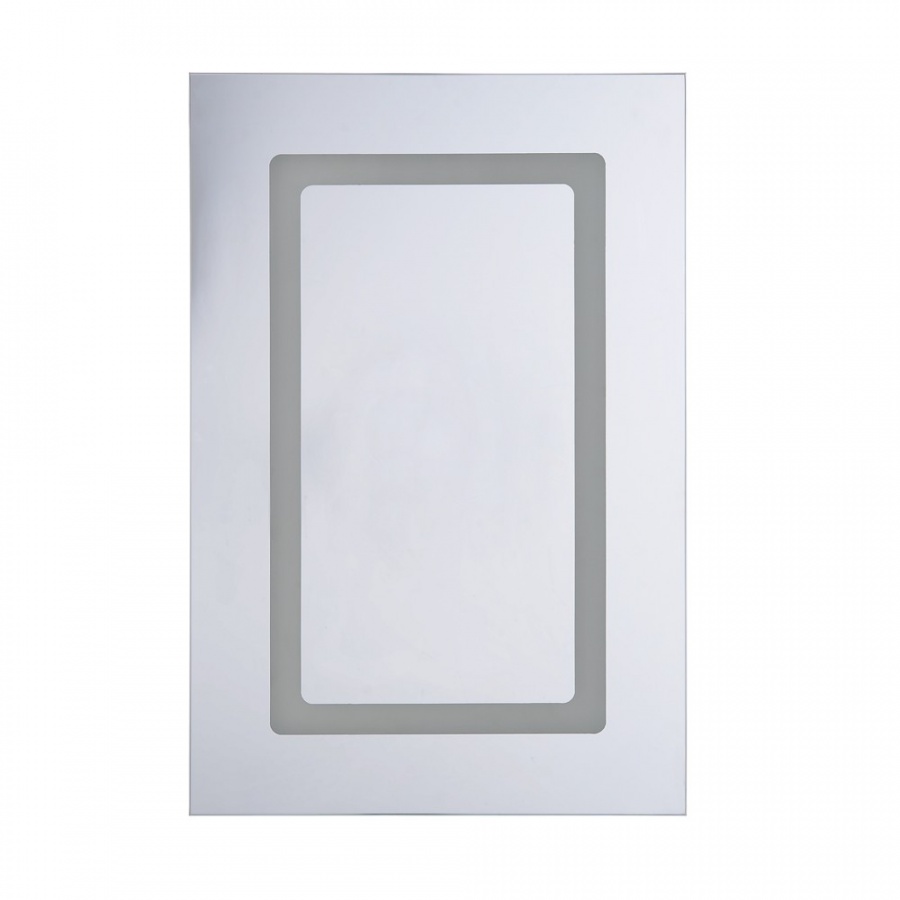 Zdjęcia - Szafka BLmeble  łazienkowa wisząca z lustrem LED 40 x 60 cm biała CONDOR 
