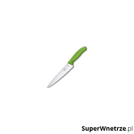 Nóż szefa kuchni 19cm Victorinox zielony - tytuł obrazka Nóż szefa kuchni 19cm Victorinox zielony