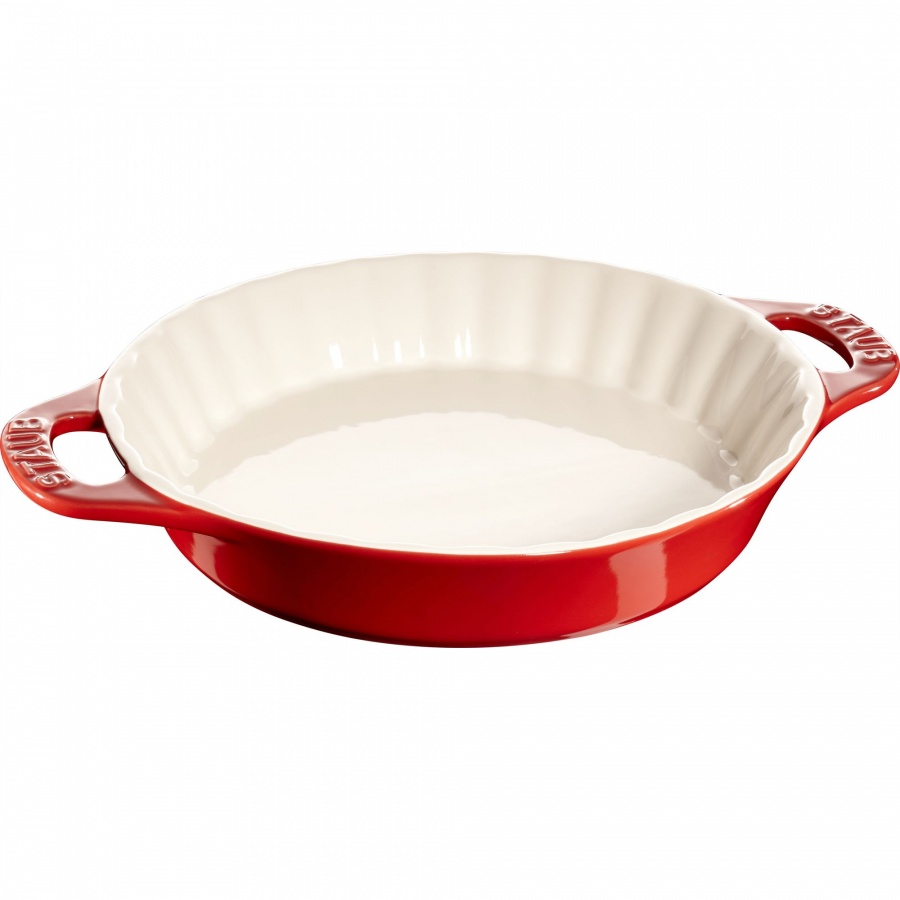okrÄ…gÅ‚y pÃ³Å‚misek ceramiczny do ciast 2 ltr, czerwony