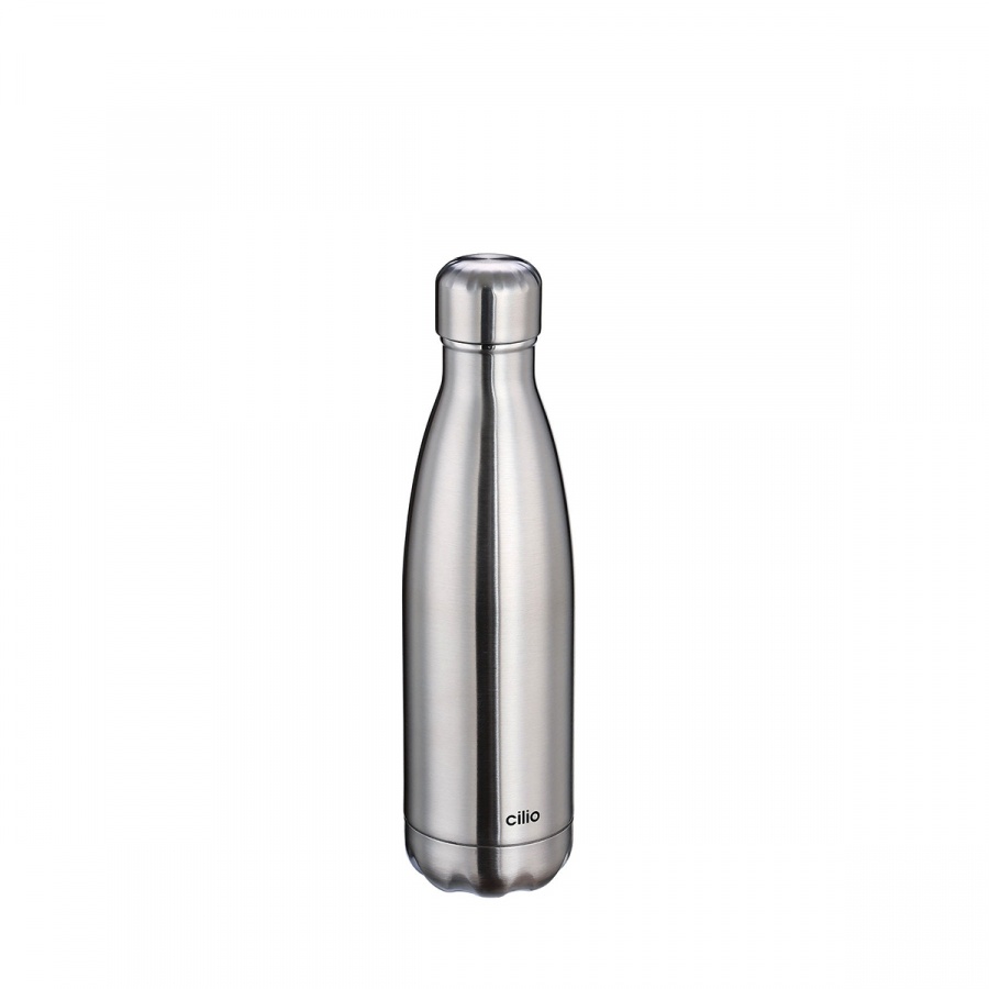 Butelka termiczna 500 ml Cilio srebrna