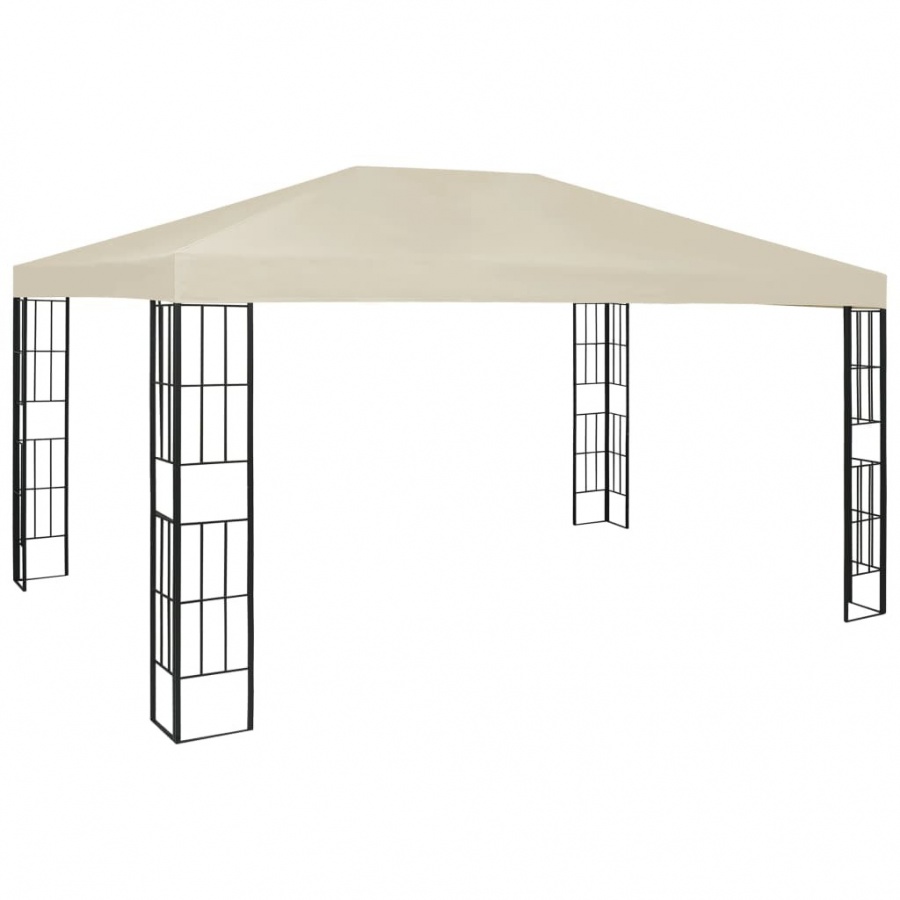 Altana 3x4 m, kremowa - tytuł obrazka Altana 3×4 m, kremowa