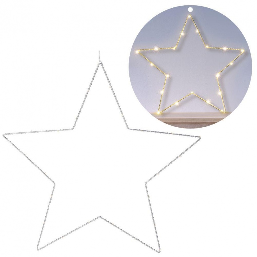 Zdjęcia - Pozostałe ozdoby Orion Vilde Gwiazda świecąca dekoracyjna ozdoba oświetlenie święta Boże Narodzen 