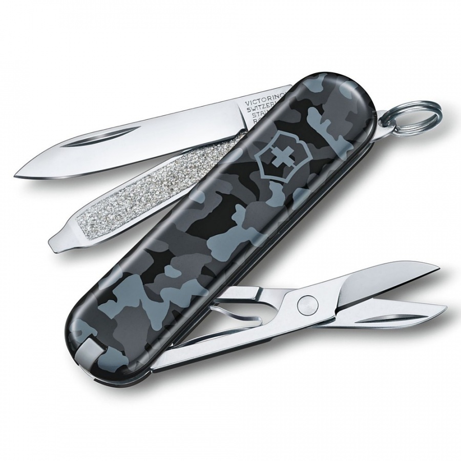 Фото - Ніж / мультитул Victorinox  Scyzoryk Classic SD - Navy Camouflage 0.6223.942 