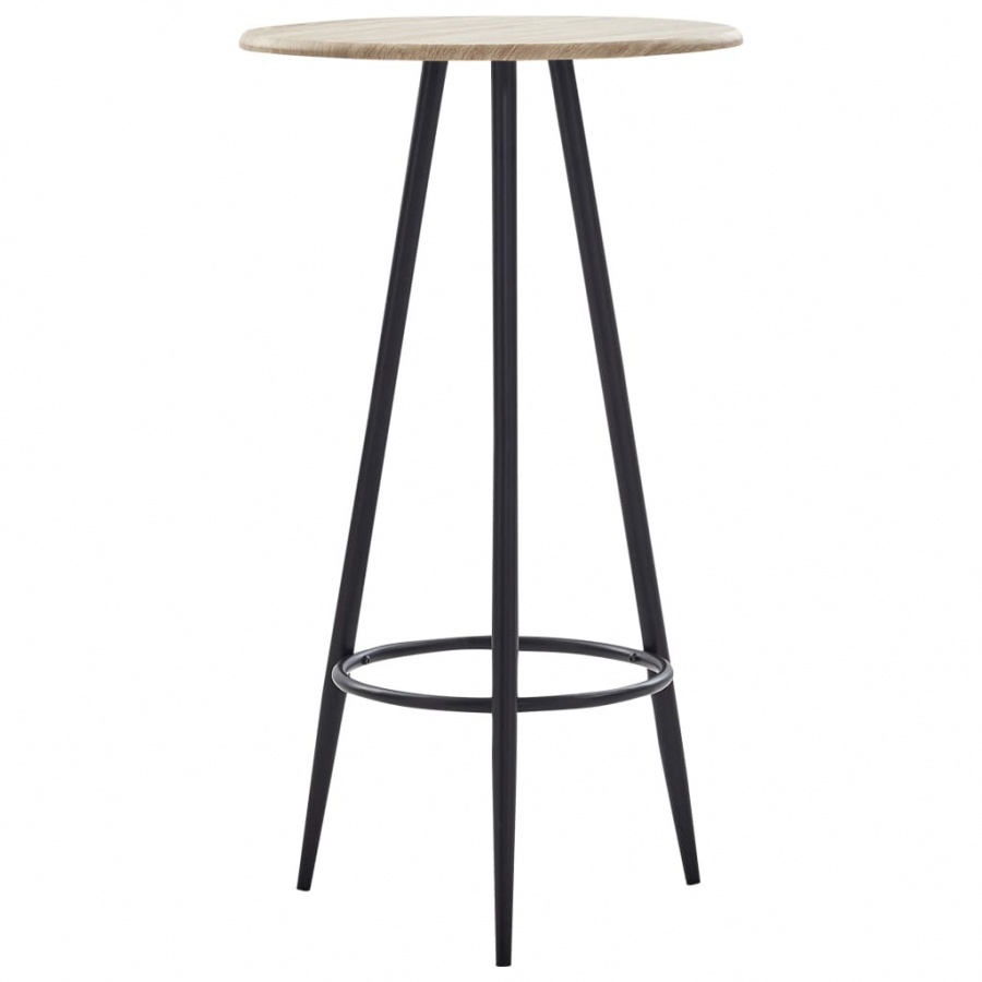 Фото - Обідній стіл VIDA Stolik barowy, kolor dębowy, 60 x 107,5 cm, MDF 