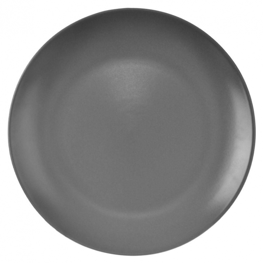 Фото - Інший столовий посуд Orion Talerz deserowy płaski płytki ceramiczny na desery szary alfa 21,5 c 