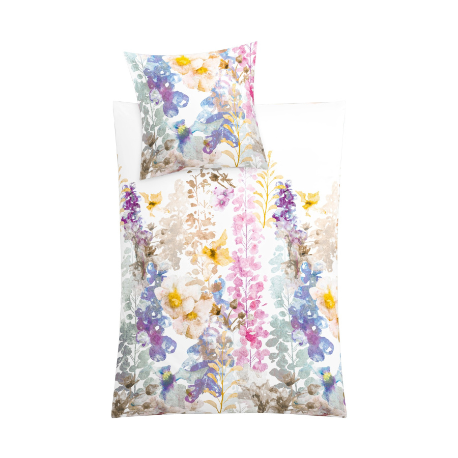 Kleine wolke alcea komplet pościeli makosatyna 1-135x200/1-80x80 cm