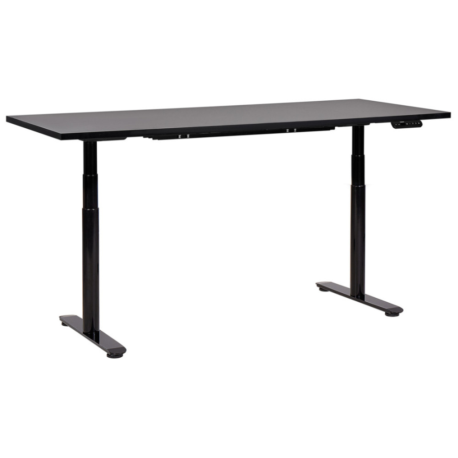 Zdjęcia - Biurko BLmeble regulowane elektrycznie 180 x 80 cm czarne destinas B445178