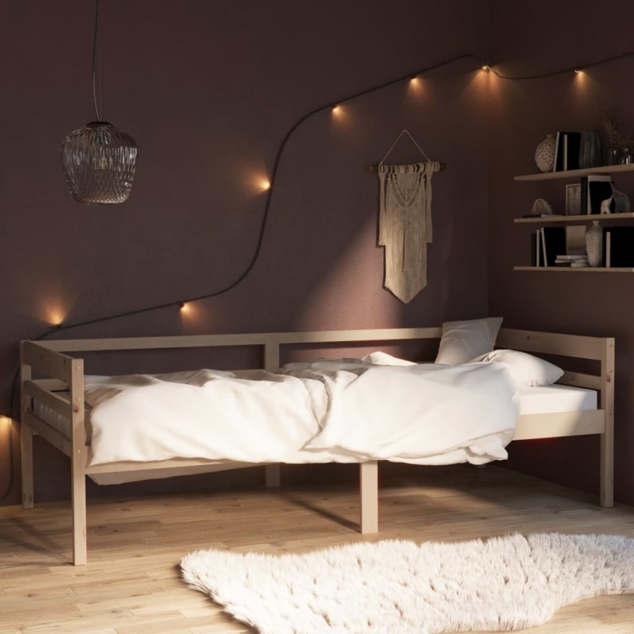 Zdjęcia - Stelaż do łóżka VIDA Rama łóżka z litego drewna sosnowego, 90 x 200 cm 