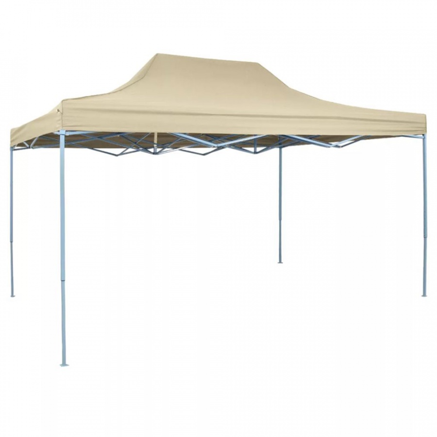 Zdjęcia - Meble ogrodowe VIDA Rozkładany namiot, pawilon 3 x 4,5 m, kremowy 