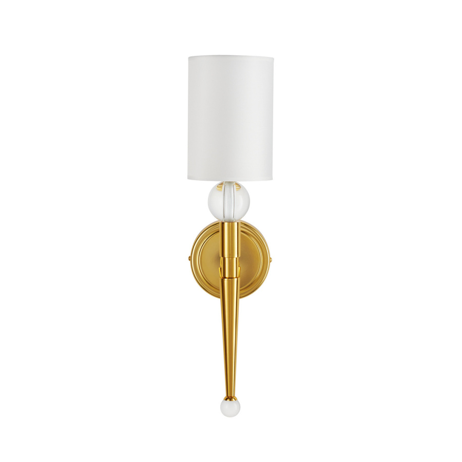 Lampa ścienna dama złota 52 cm
