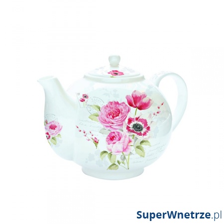 Zdjęcia - Dzbanek / imbryk Nuova R2S Czajnik do herbaty z zaparzaczem 1 l  Romantic róże 