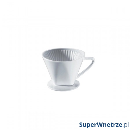 Zdjęcia - Serwis do herbaty Cilio Filtr do kawy rozmiar 4  biały 