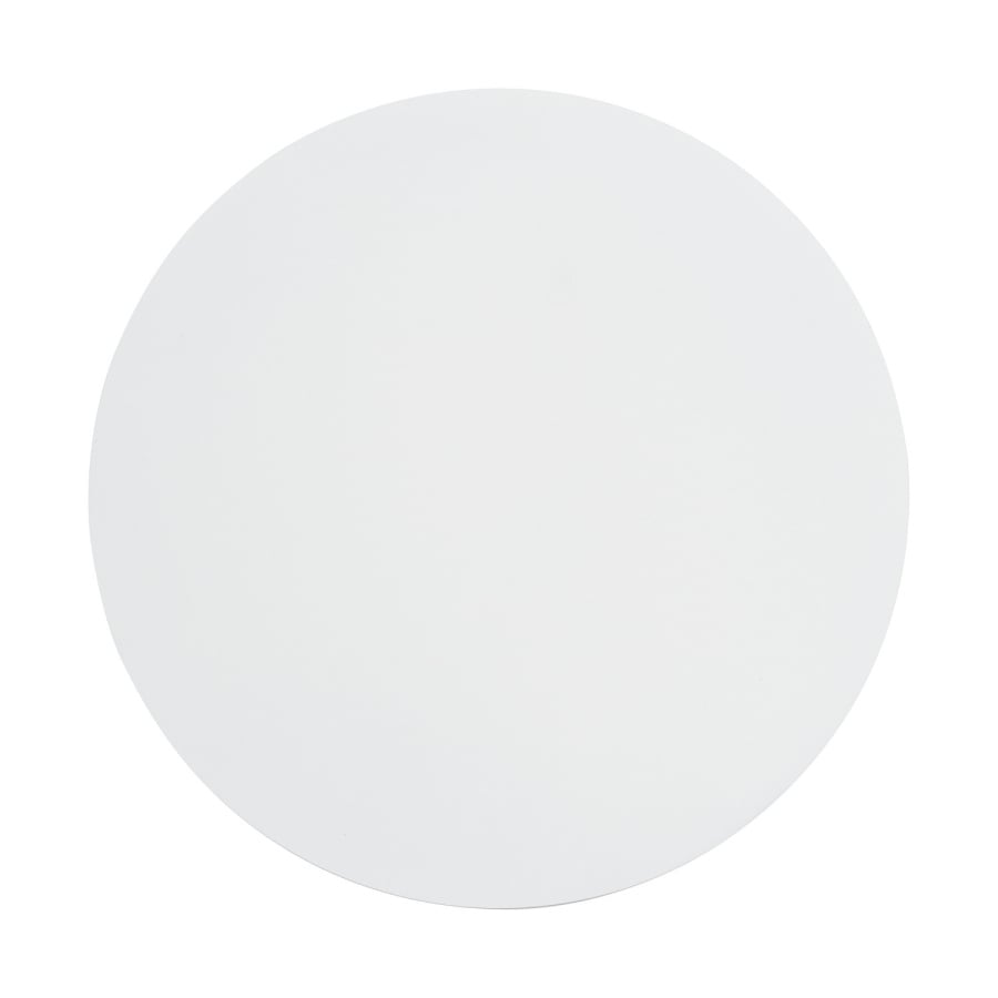Lampa ścienna NYX 25 cm - LED okrągła, metalowa, biała