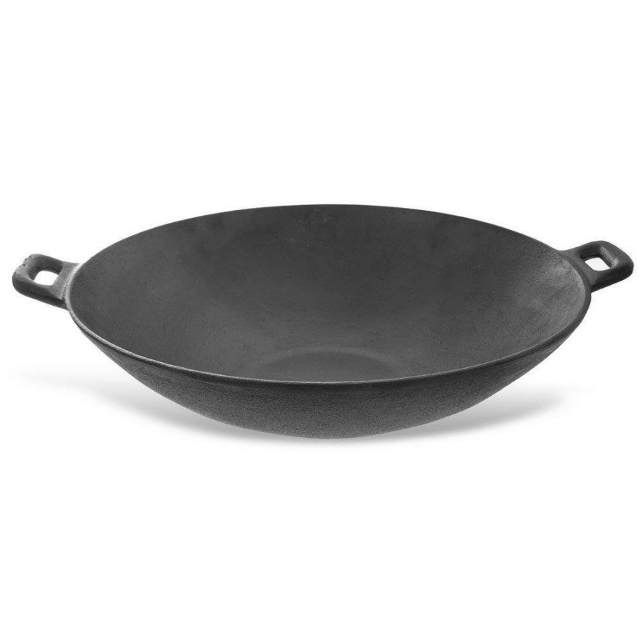 Фото - Сковорідка Orion Patelnia żeliwna, wok, talerz żeliwny, 30 cm, indukcja 