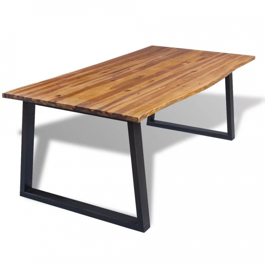 Фото - Обідній стіл VIDA Stół jadalniany z drewna akacjowego, 200 x 90 cm 