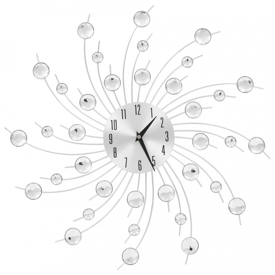 Zdjęcia - Zegar ścienny VIDA  z mechanizmem kwarcowym nowoczesny design 50 cm 
