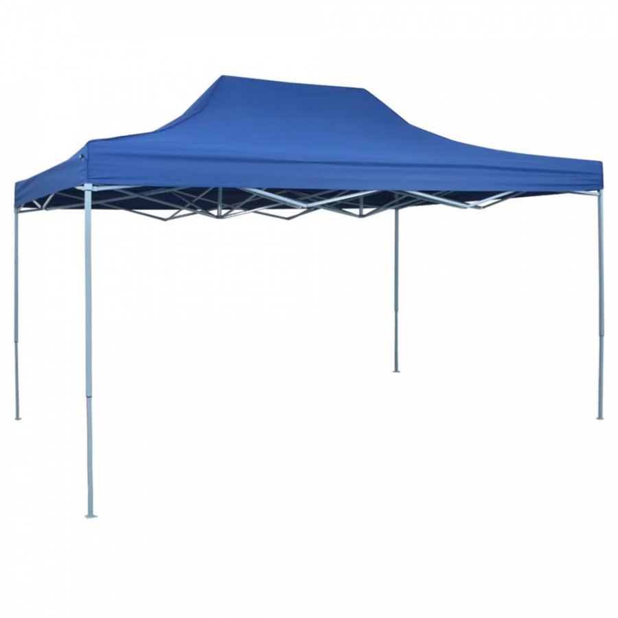 Zdjęcia - Meble ogrodowe VIDA Rozkładany namiot, pawilon 3 x 4,5 m, niebieski 