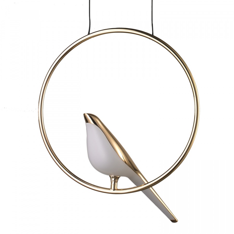 Zdjęcia - Żyrandol / lampa NAD Step into design Lampa wisząca tit led złota 35 cm 