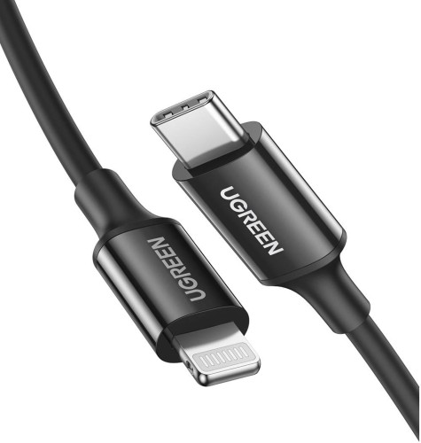Фото - Кабель Ugreen Kabel USB-C do Lightning  US171, 36W, 2m  (czarny)