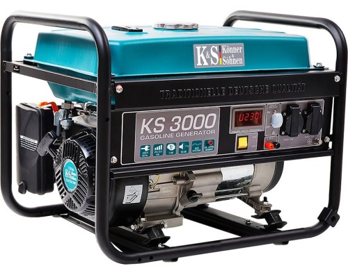 Zdjęcia - Agregat prądotwórczy Konner&Sohnen KÖNNER & SÖHNEN AGREGAT/GENERATOR PRĄDOTWÓRCZY BENZYNOWY 2,6kW 230V KS 300 