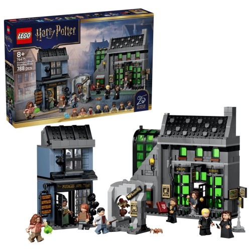 LEGO Harry Potter 76471 - Magiczne sklepy na ulicy Śmiertelnego Nokturnu