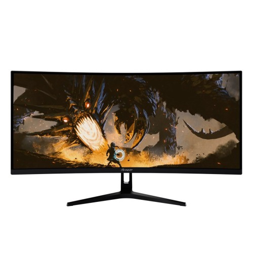 Arozzi Nova 34” Curved monitor komputerowy 86,4 cm (34") 3440 x 1440 px 4K Ultra HD LED Czarny