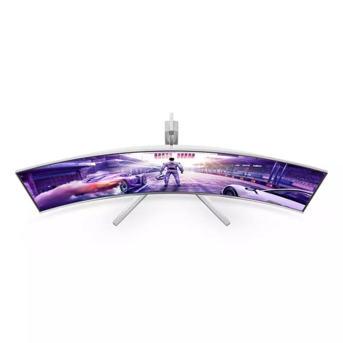 Philips Evnia 8000 49M2C8900L/00 monitor komputerowy 124,2 cm (48.9") 5120 x 1440 px Dual QHD QD-OLED Biały
