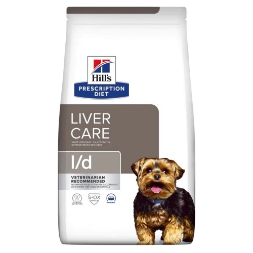 Zdjęcia - Karm dla psów Hills Hill's Prescription Diet Canine Liver Care l/d - sucha karma dla psów ze s 