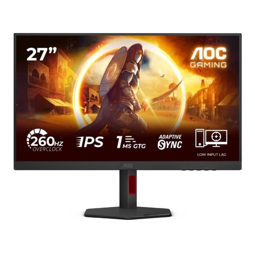 AOC 27G4ZR | 27 " | Fast IPS | FHD | 16:9 | 240 Hz | 1 ms | 1920 x 1080 pixels | 350 cd/m2 | HDMI ports quantity 2 | Bla...