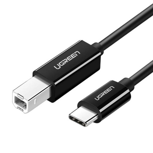 Фото - Кабель Ugreen Kabel USB-C 2.0 do USB-B  US241 do drukarki, 1m  (czarny)