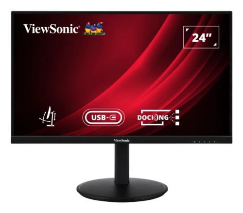 Viewsonic VG Series VG2409U-2 monitor komputerowy 60,5 cm (23.8") 1920 x 1080 px Full HD LED Czarny