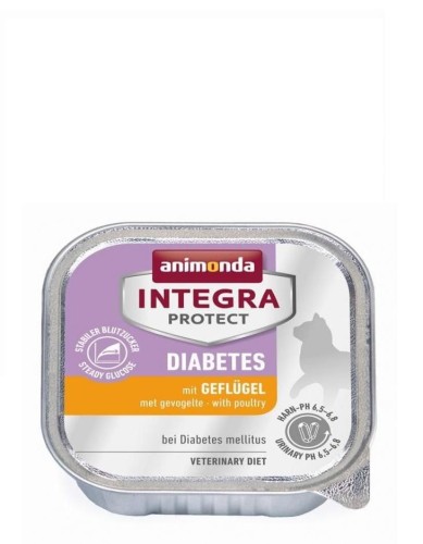 Фото - Корм для кішок Animonda Integra Protect Diabetes kurczak - mokra karma dla kota - 100g 