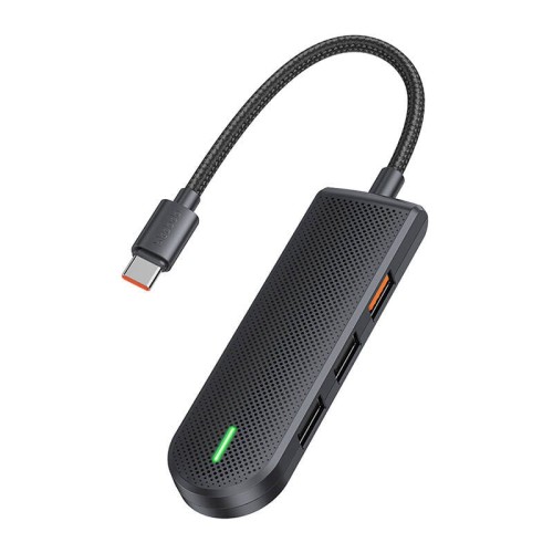 Фото - Кардридер / USB-хаб Mcdodo Hub USB-C  HU-1430 5w1  (USB2.0*3,USB3.0*1,SD/TF)