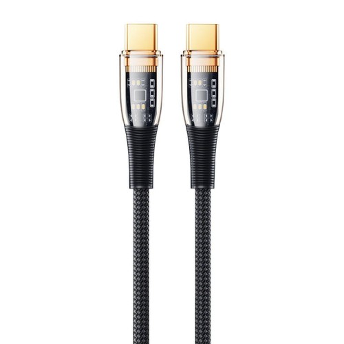 Zdjęcia - Kabel Remax  USB-C do USB-C  Explore, RC-C062, 1,2m, 100W,  (czarny)