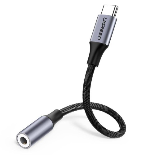 Фото - Інше для мобільних Ugreen Adapter audio USB-C do mini jack 3,5mm 