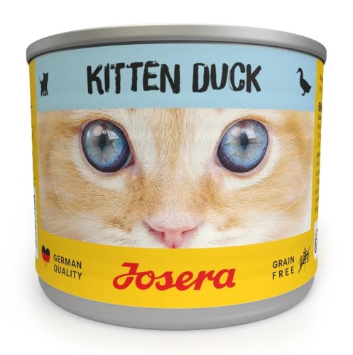 Фото - Корм для кішок Josera Kitten kaczka puszka dla kotów 200g 