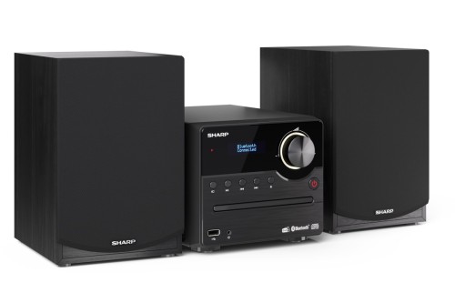 Sharp XL-B517D(BK) Mikrosystem Hi-Fi, CD/FM/USB/Bluetooth v5.0, Wejście Aux, 45W, Czarny Sharp | Mikrosystem Hi-Fi | XL-...