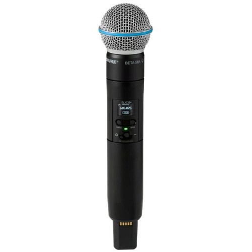 Shure SLXD2+/B58=-G65 - Nadajnik "do ręki" z kapsułą Beta58 (470-606 MHz)