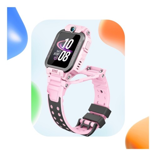 imoo Z7 3,3 cm (1.3") TFT Cyfrowy 240 x 240 px Ekran dotykowy 4G Różowy Wi-Fi GPS