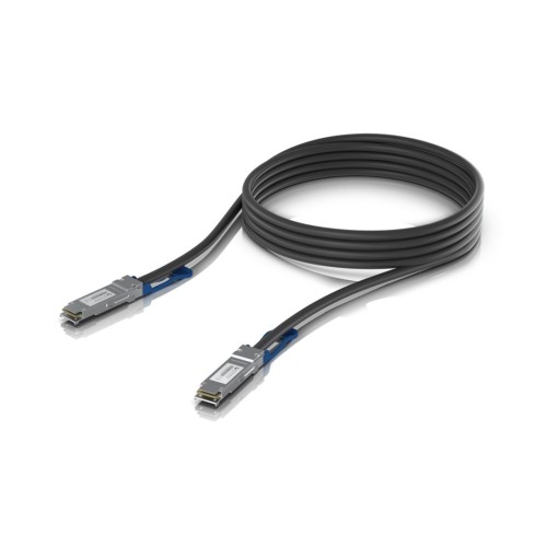   Ubiquiti UACC-DAC-QSFP28-3M kabel InfiniBand / światłowodowy Czarny